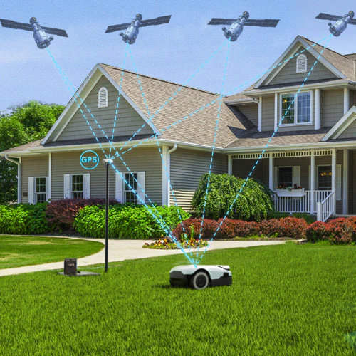 Kas ir GPS RTK un kā tas palīdz zāles pļāvējam robotam?