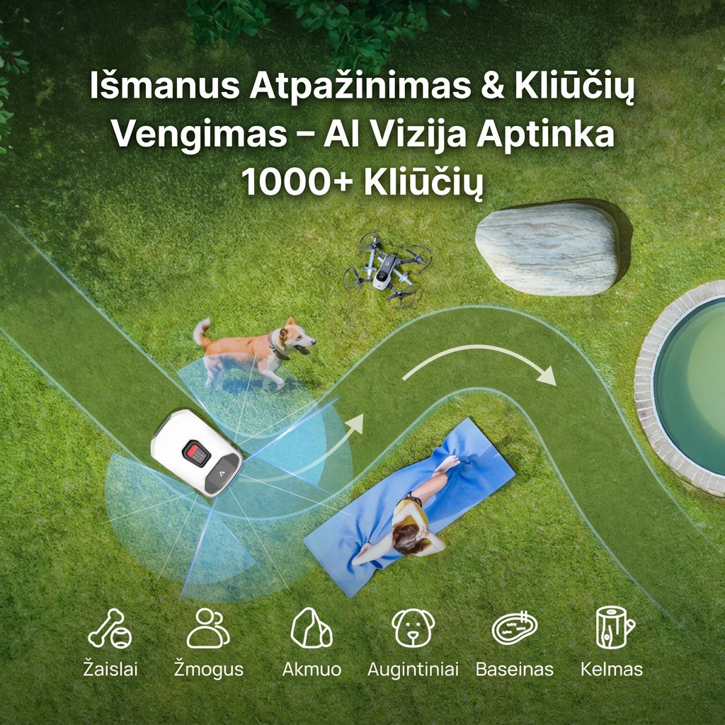 Anthbot Genie 3000 – Belaidis vejos robotas iki 36 arų