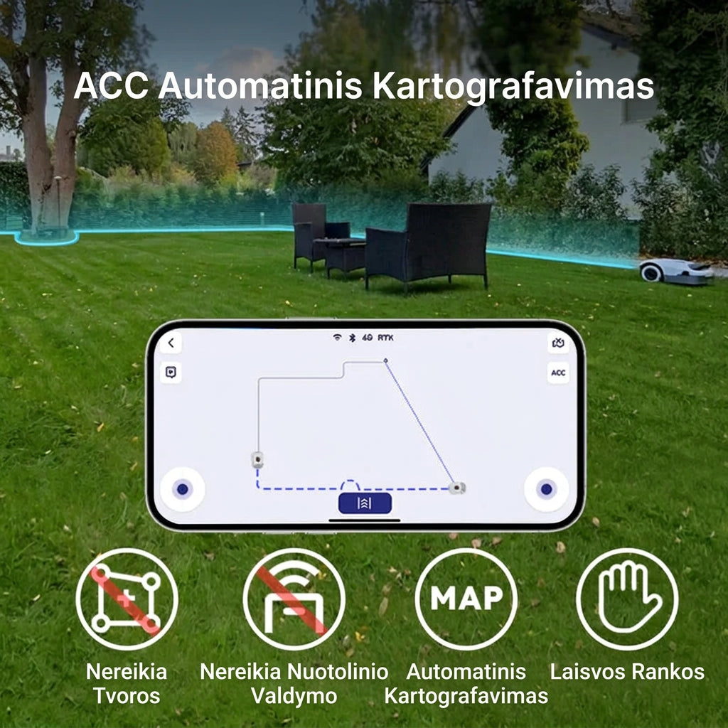 Anthbot Genie 3000 – Belaidis vejos robotas iki 36 arų