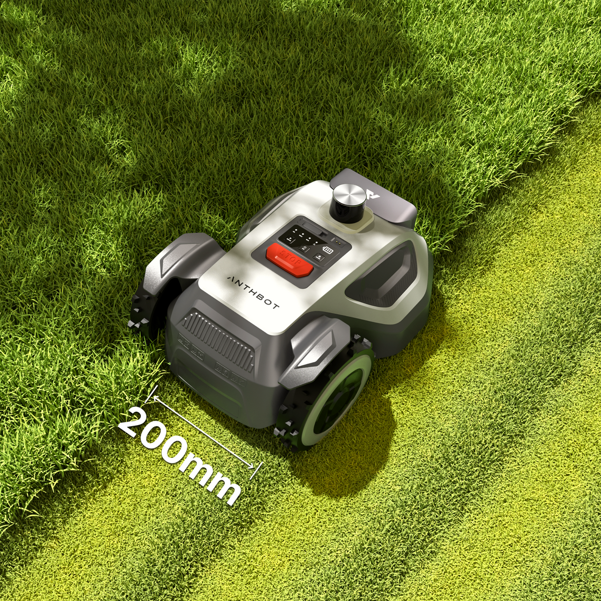 Anthbot M5 – Kompaktiškas RTK vejos robotas mažiems sodams